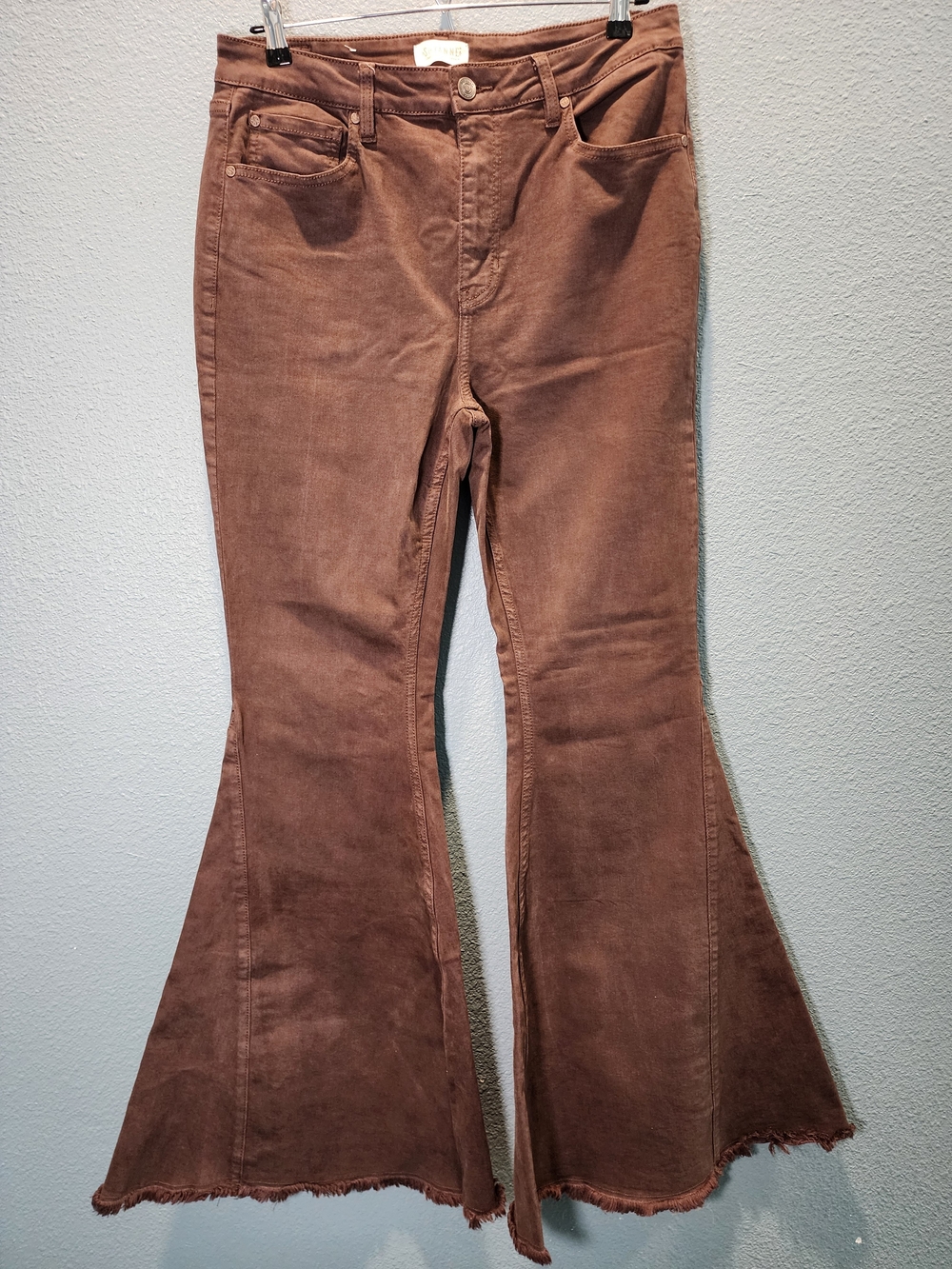Shyanne Brown Jean Flared Pants
